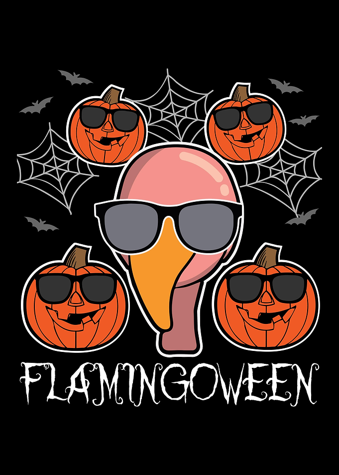Flamingo Halloween Animal