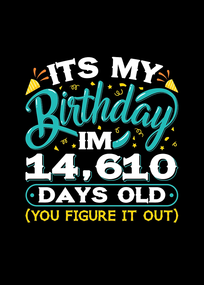 40th Birthday Idea Funny