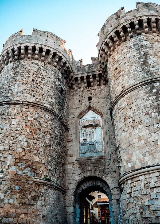A castle in Greece