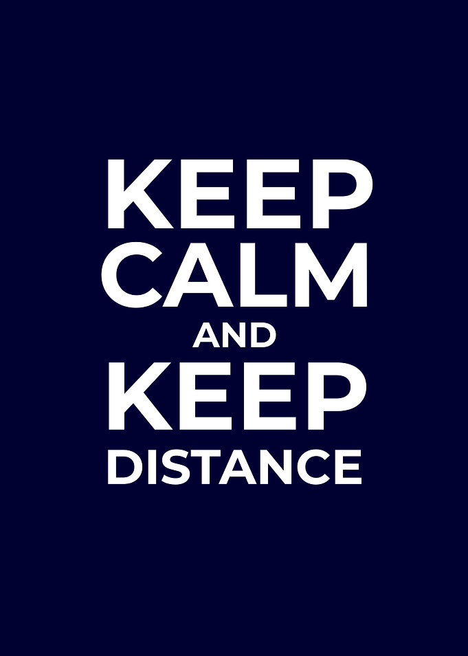 Keep Calm in Corona Crisis