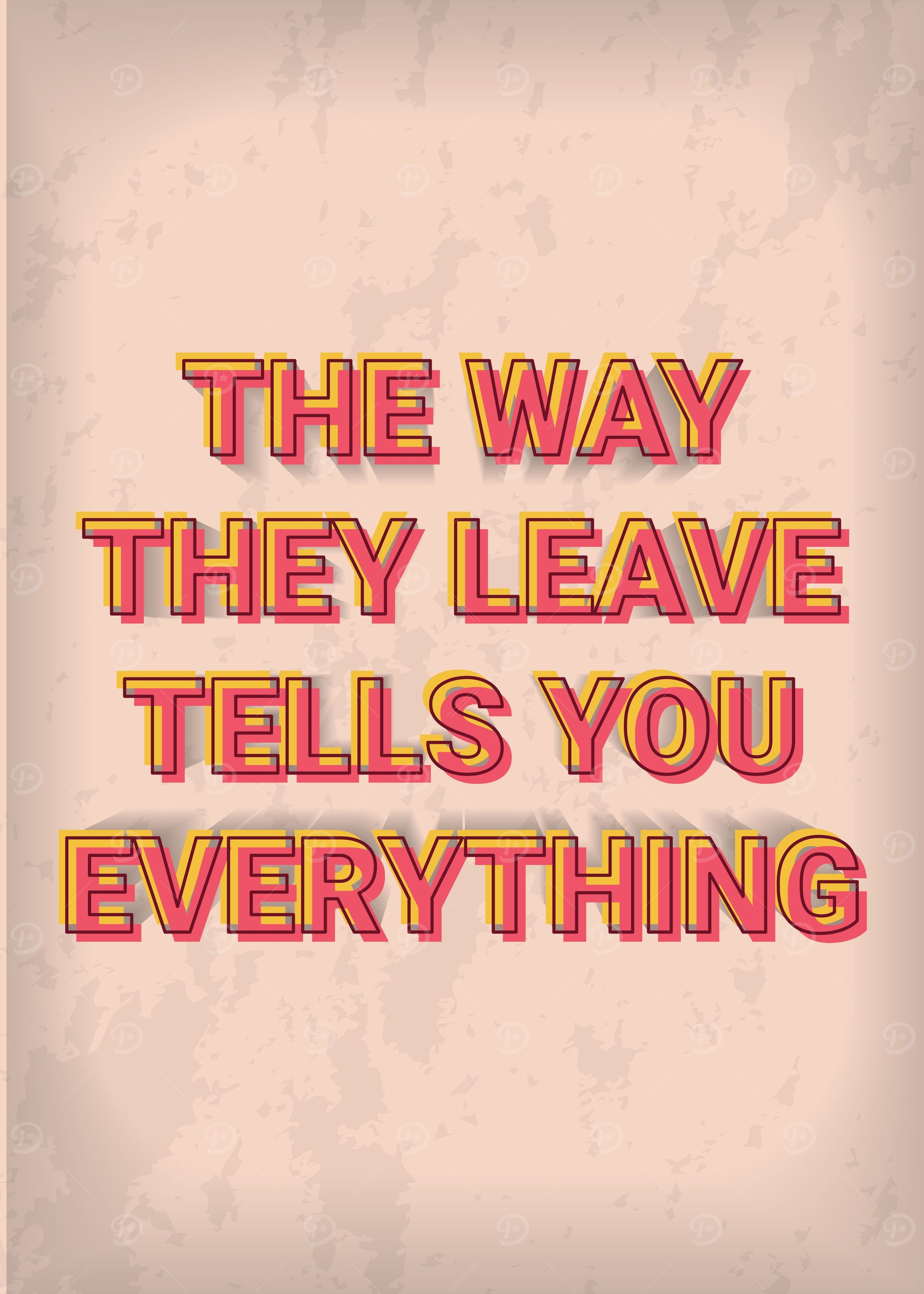 Vintage Motivation Quote
