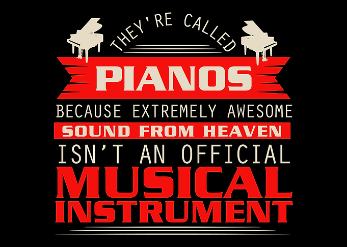 Two Mirrored Pianos