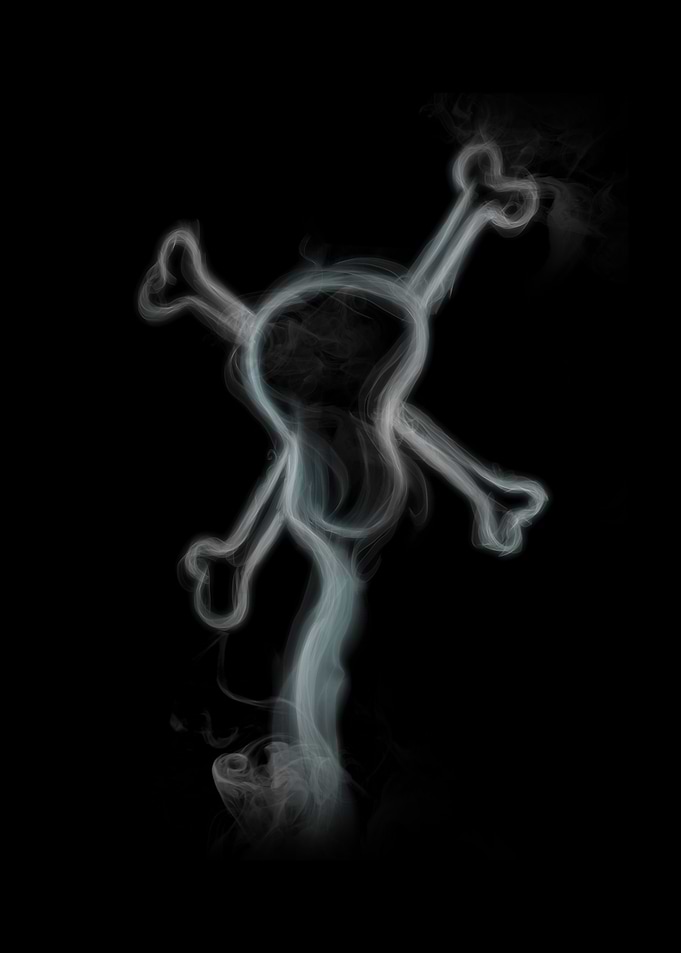 Pirates Skull by Smoke