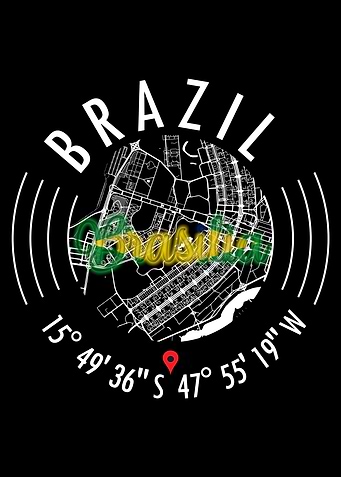Brasilia BRAZIL Map
