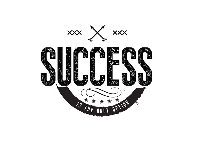 success is the only option
