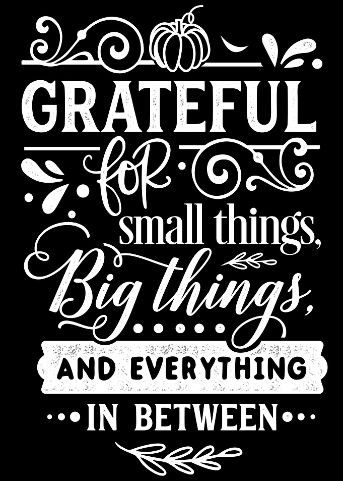 Grateful for everything
