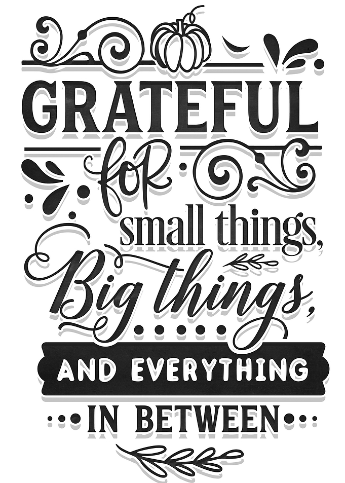 Grateful for everything
