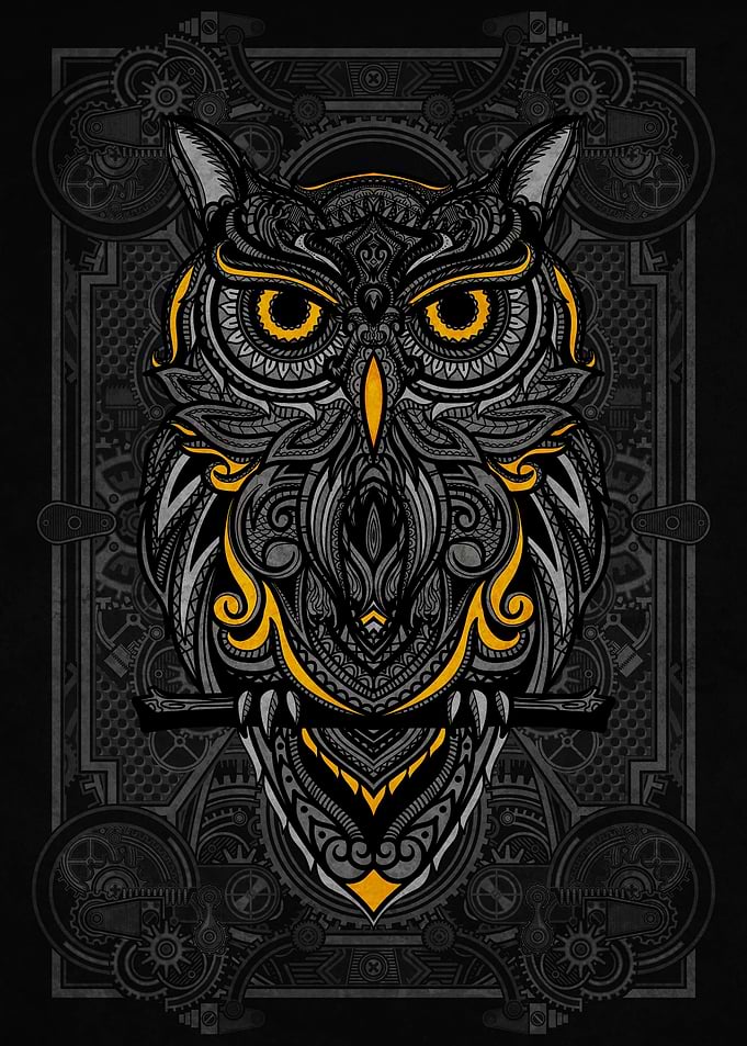 Steampunk Owl