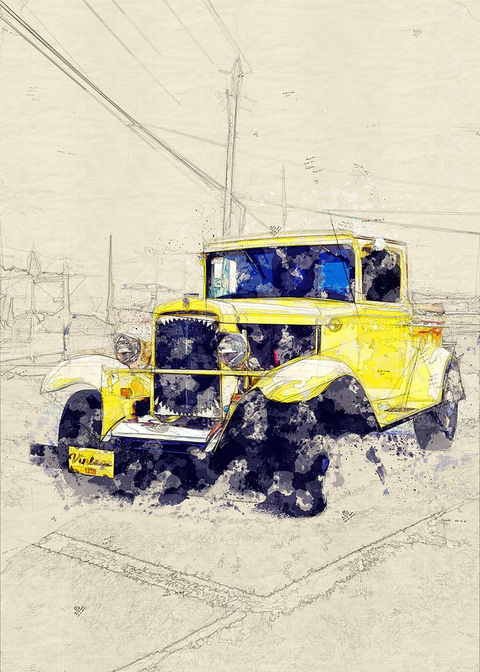 Vintage car