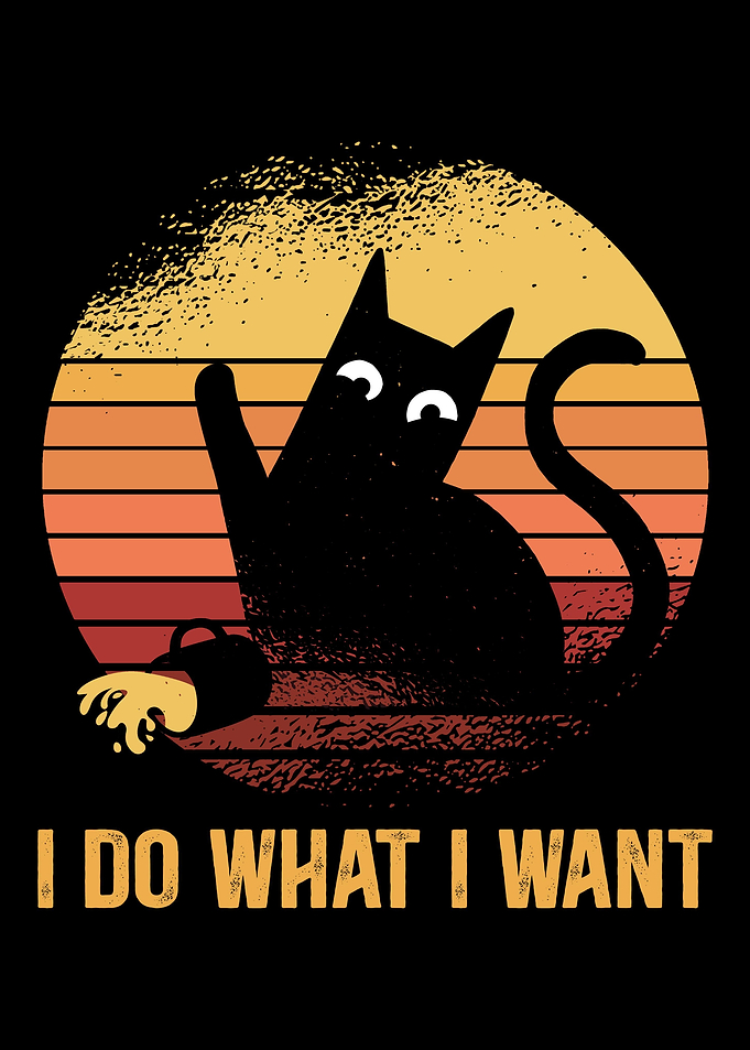 Cat I do what I want