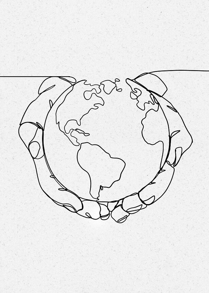 World in hands