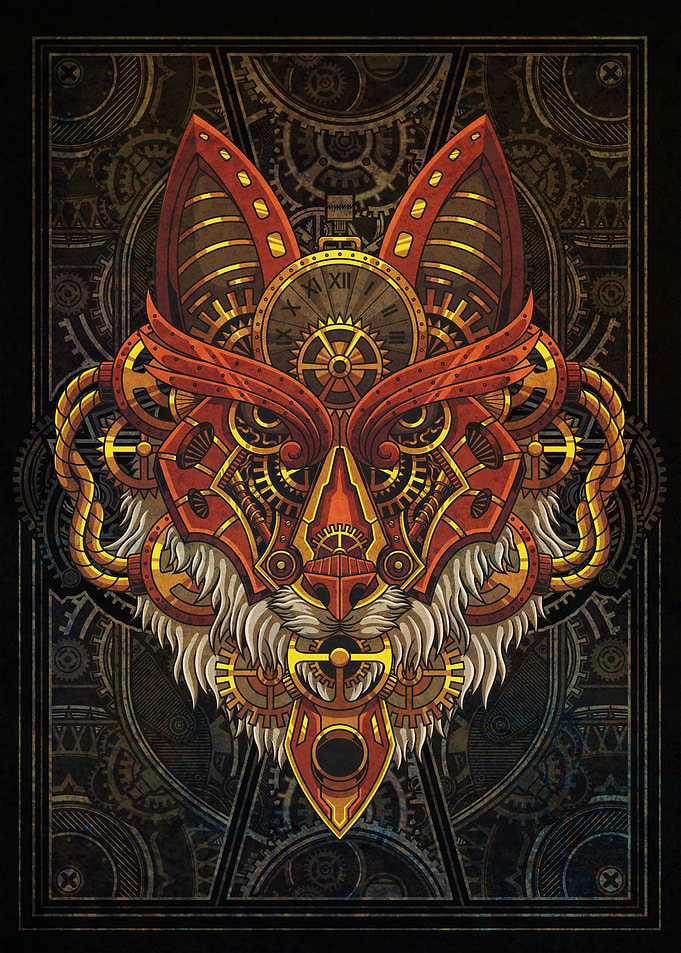 Steampunk Wolf