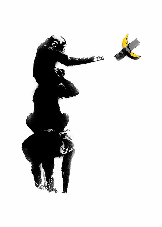 Chimpanzee and Banana
