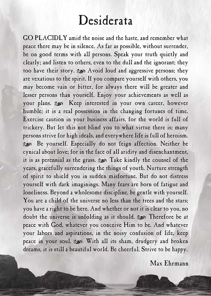 Desiderata