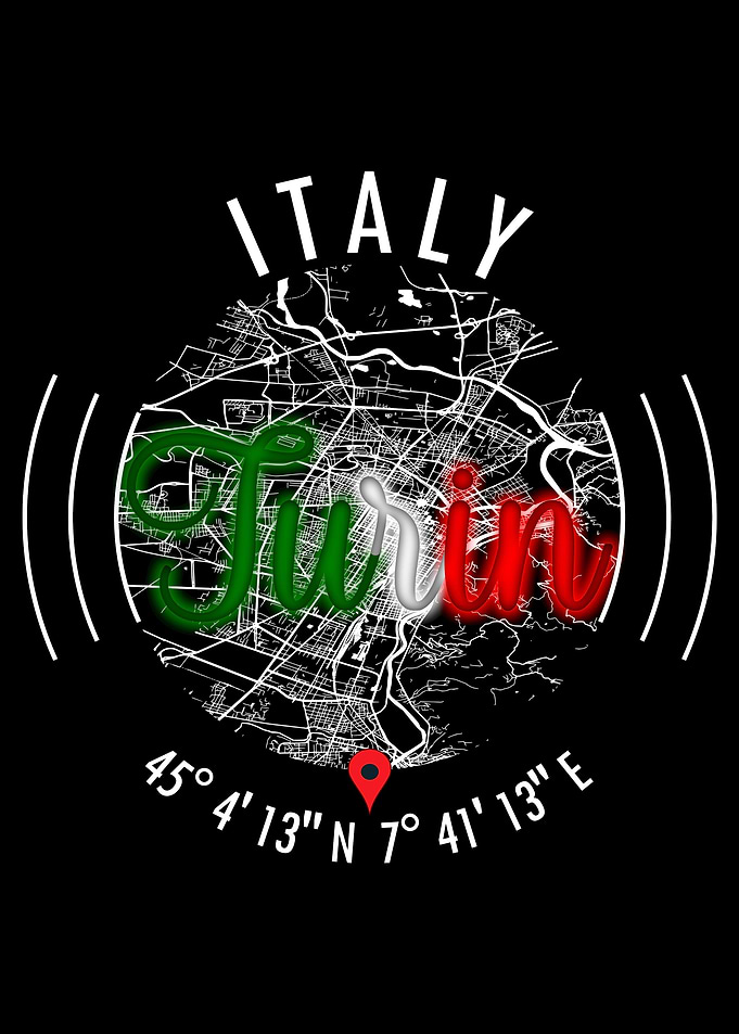 Turin ITALY Map