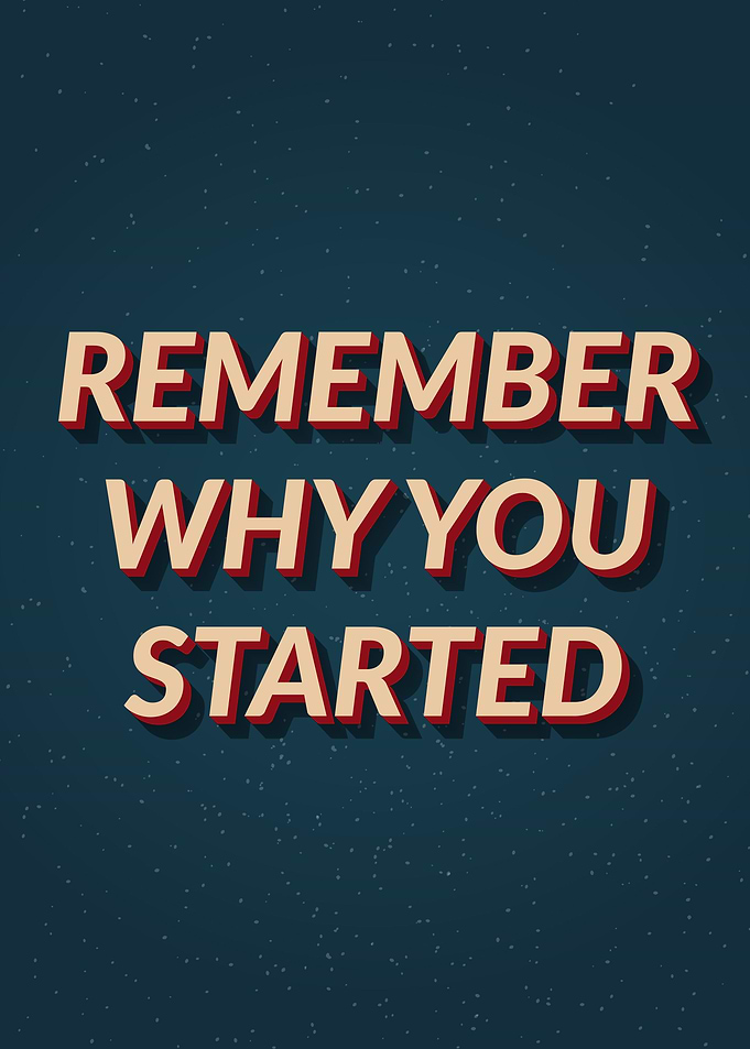 Vintage Motivation Quote
