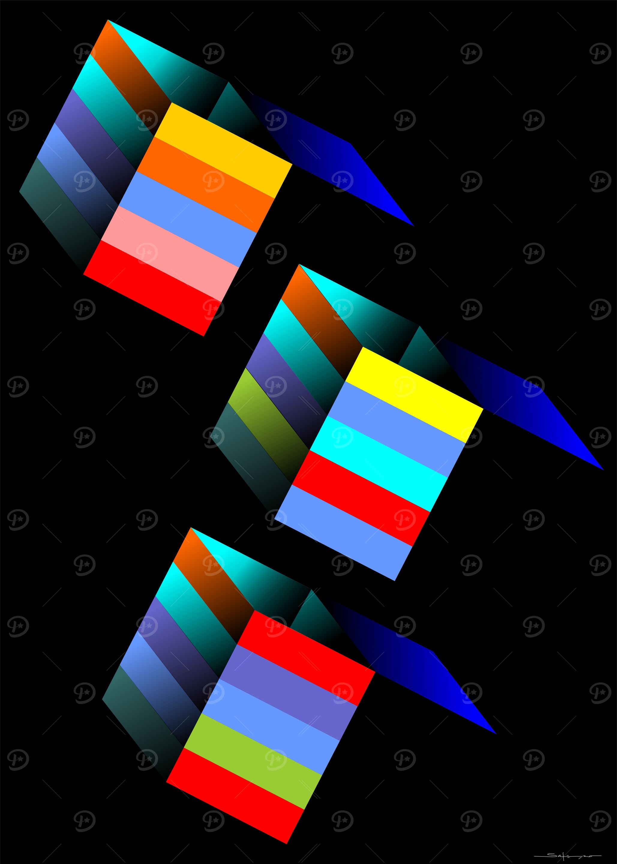 floating boxes