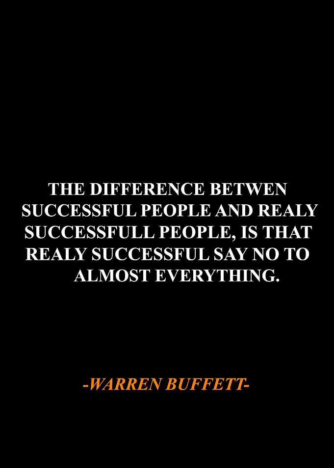 Warren Buffett Qoute