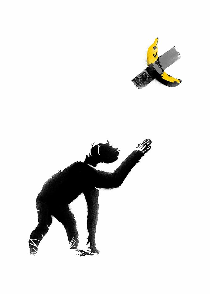 Chimpanzee and Banana
