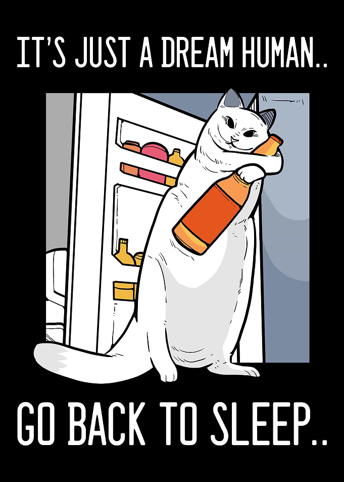 Cat Fridge Dream Cat Owner