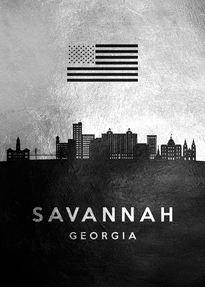 Savannah Georgia Skyline