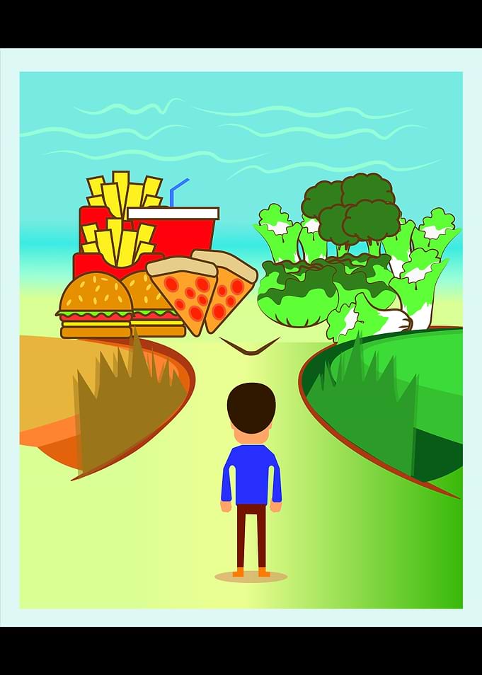 Fast Food Vs Health Food