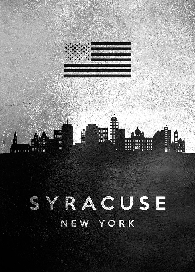 Syracuse New York Skyline