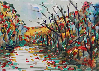 Watercolor Landscape3