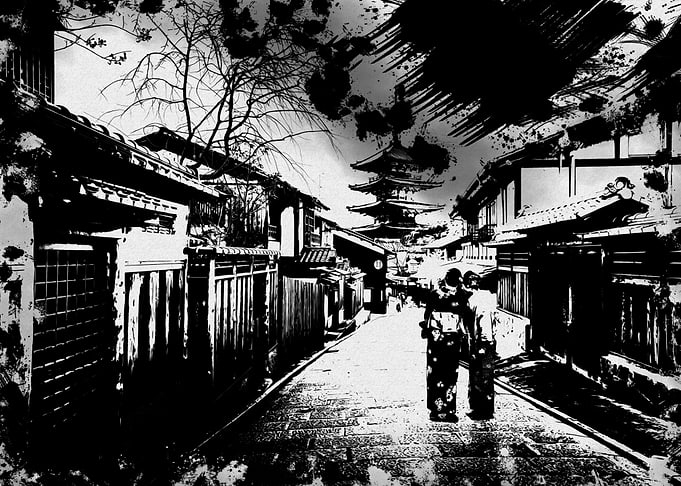 japanese town