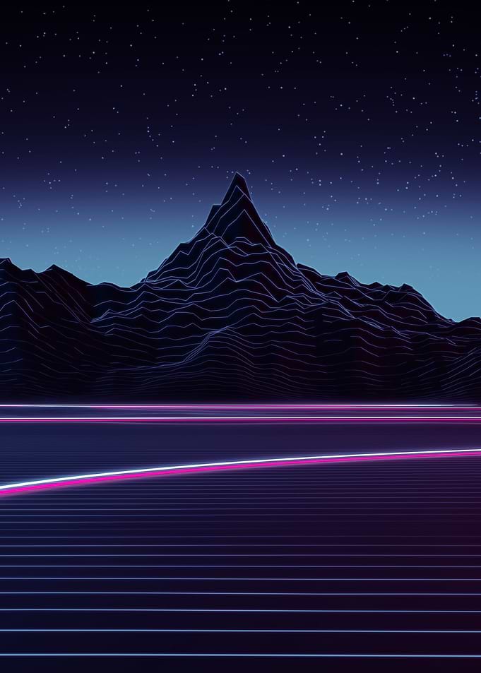 The designing synth wave