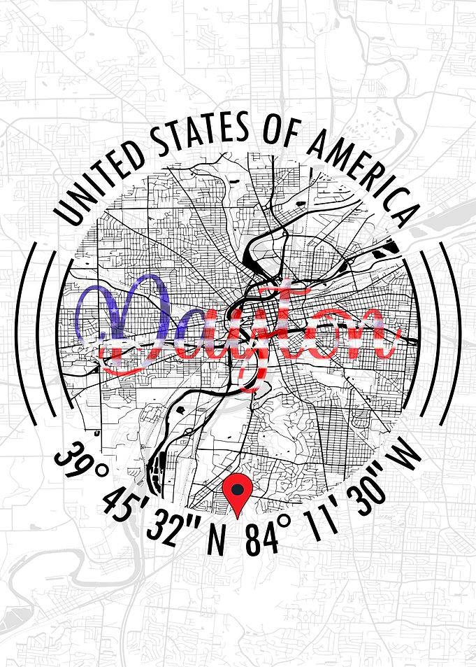 Dayton USA Map