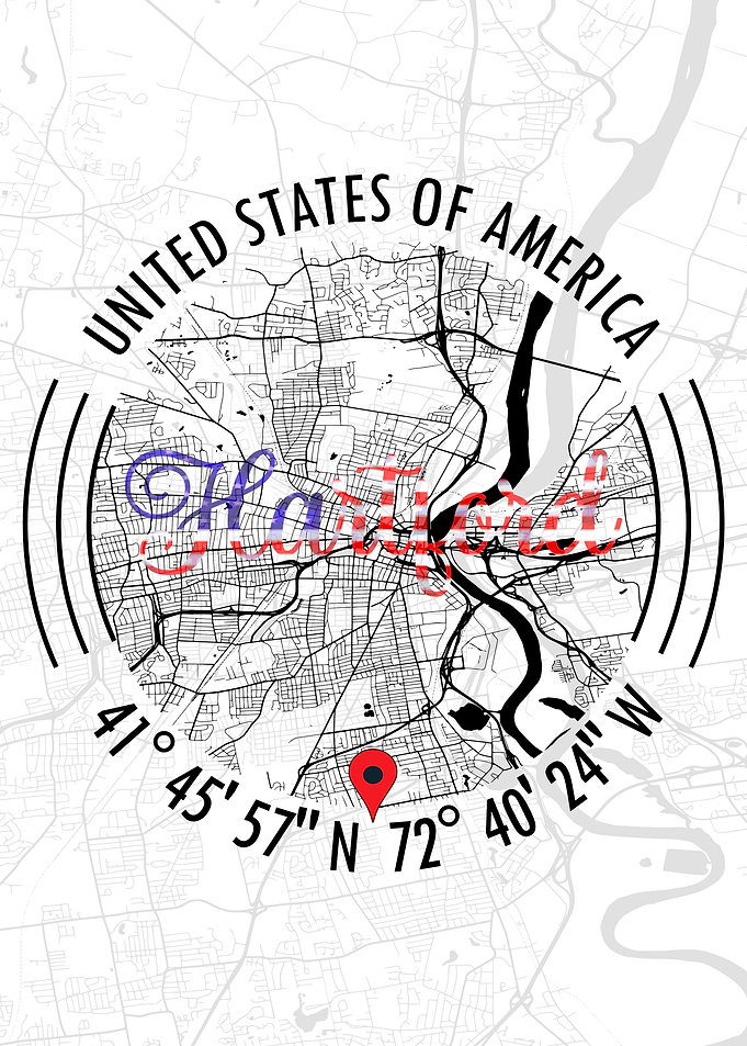 Hartford USA Map