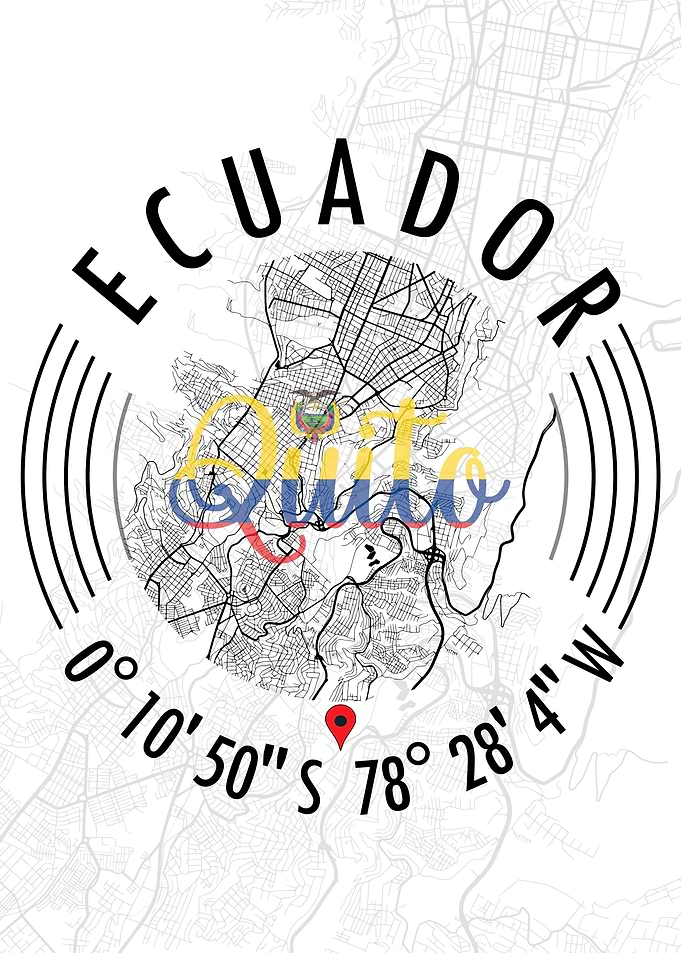 Quito Ecuador Map