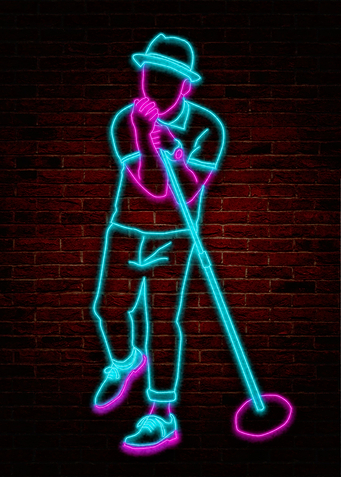 bruno mars neonstyle