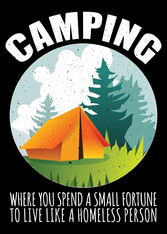 Camp Camping Camper Campfi