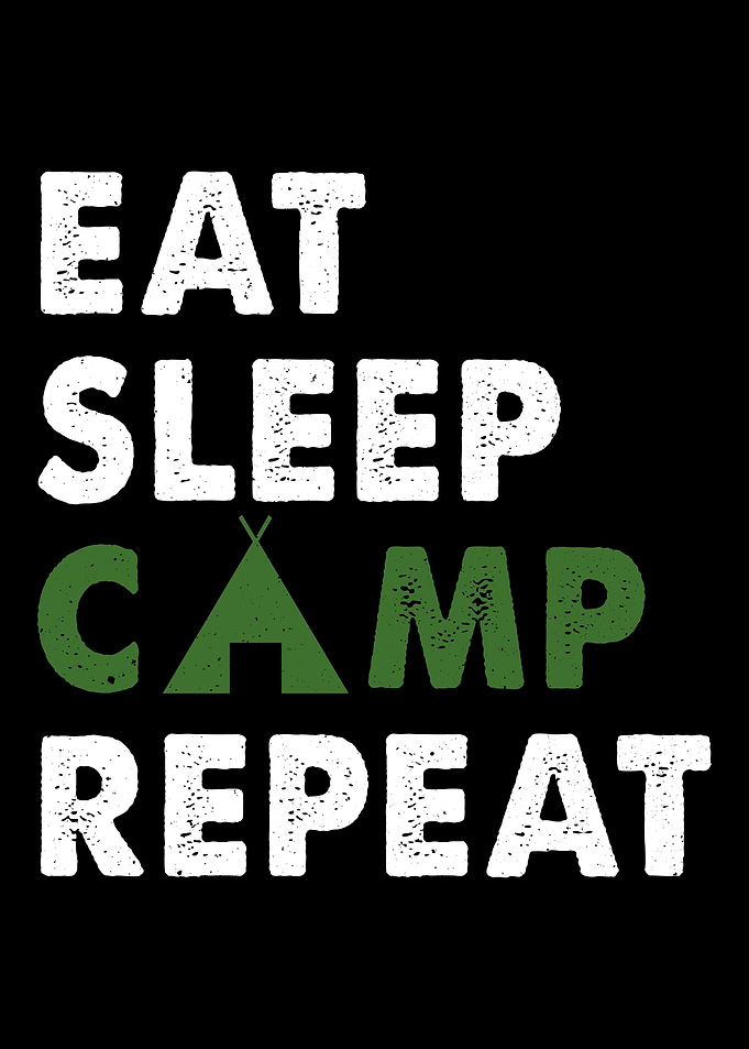 Camp Camping Camper Campfi