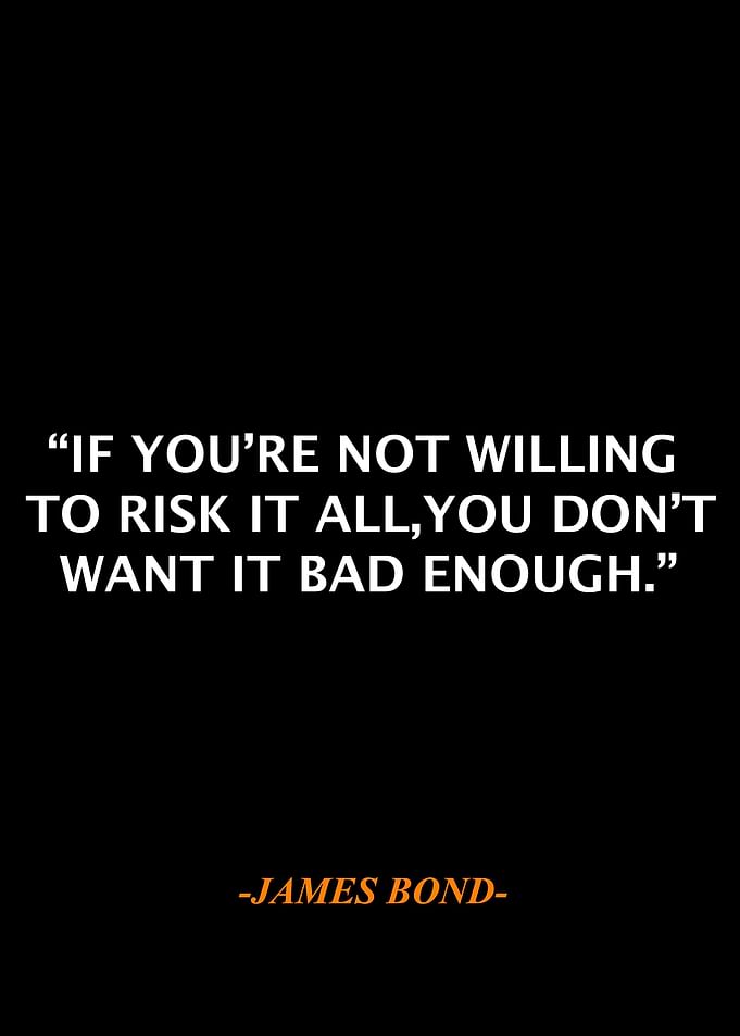 James Bond Qoute