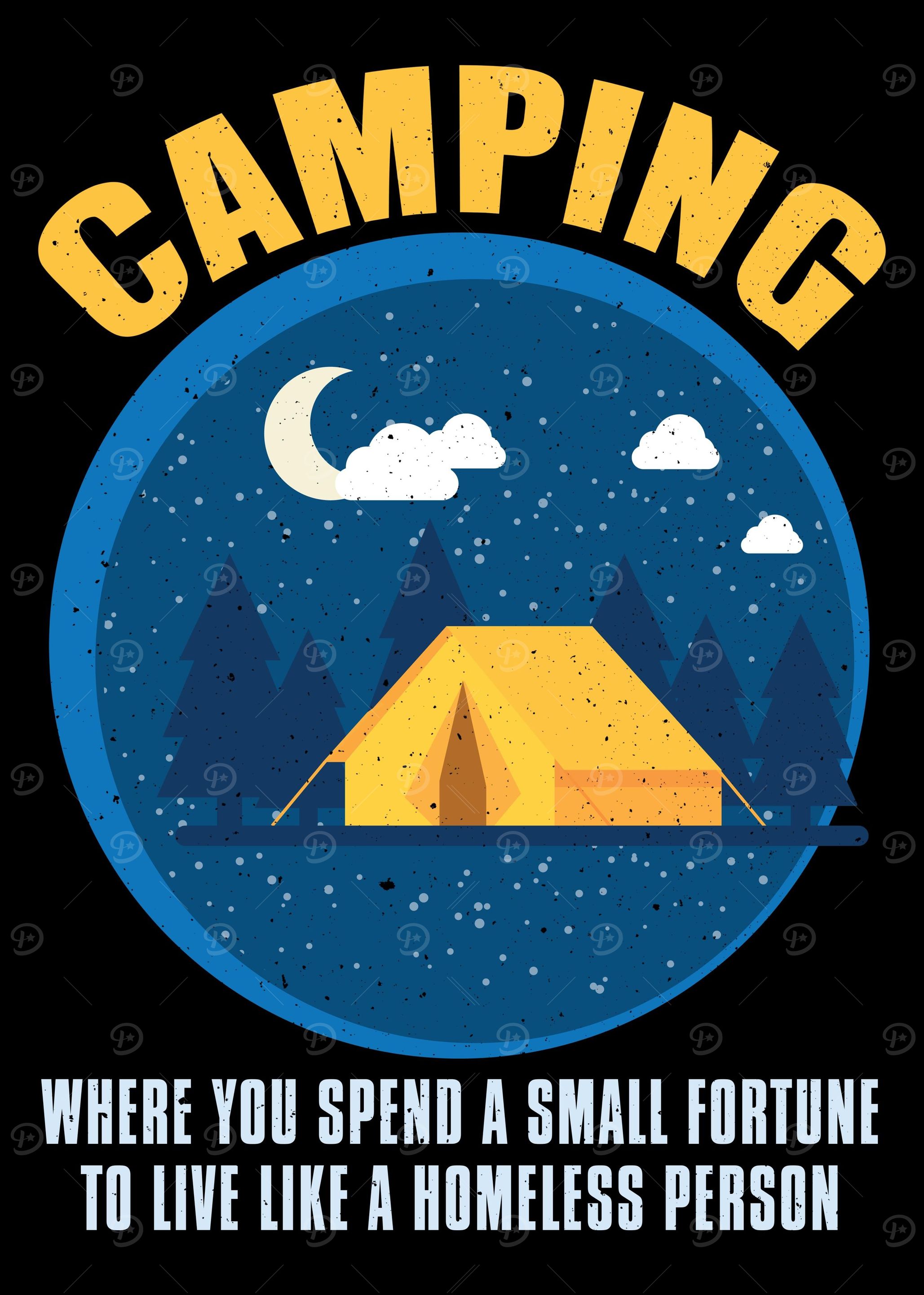 Camp Camping Camper Campfi