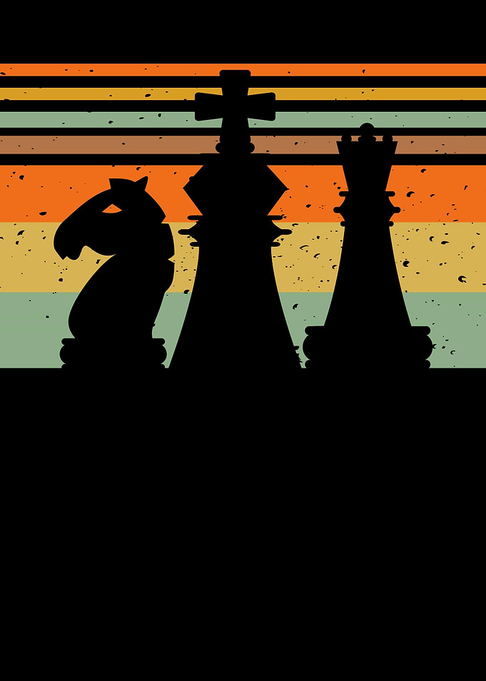 Coloured retro vintage
