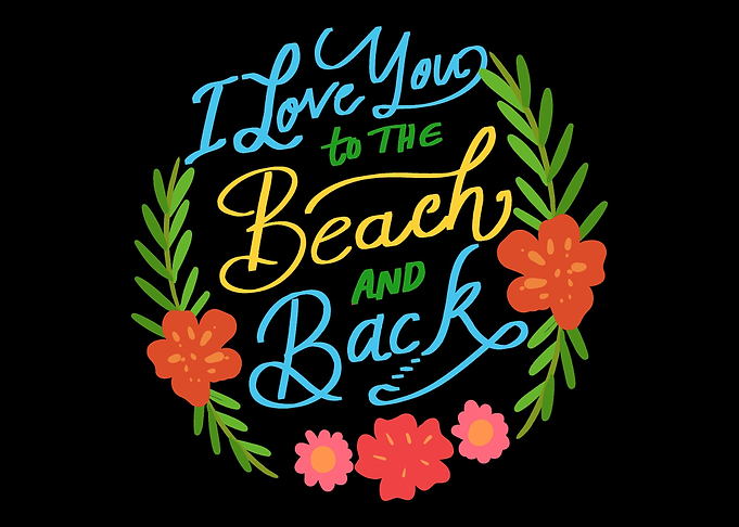 Love Beach Back Beach Pers