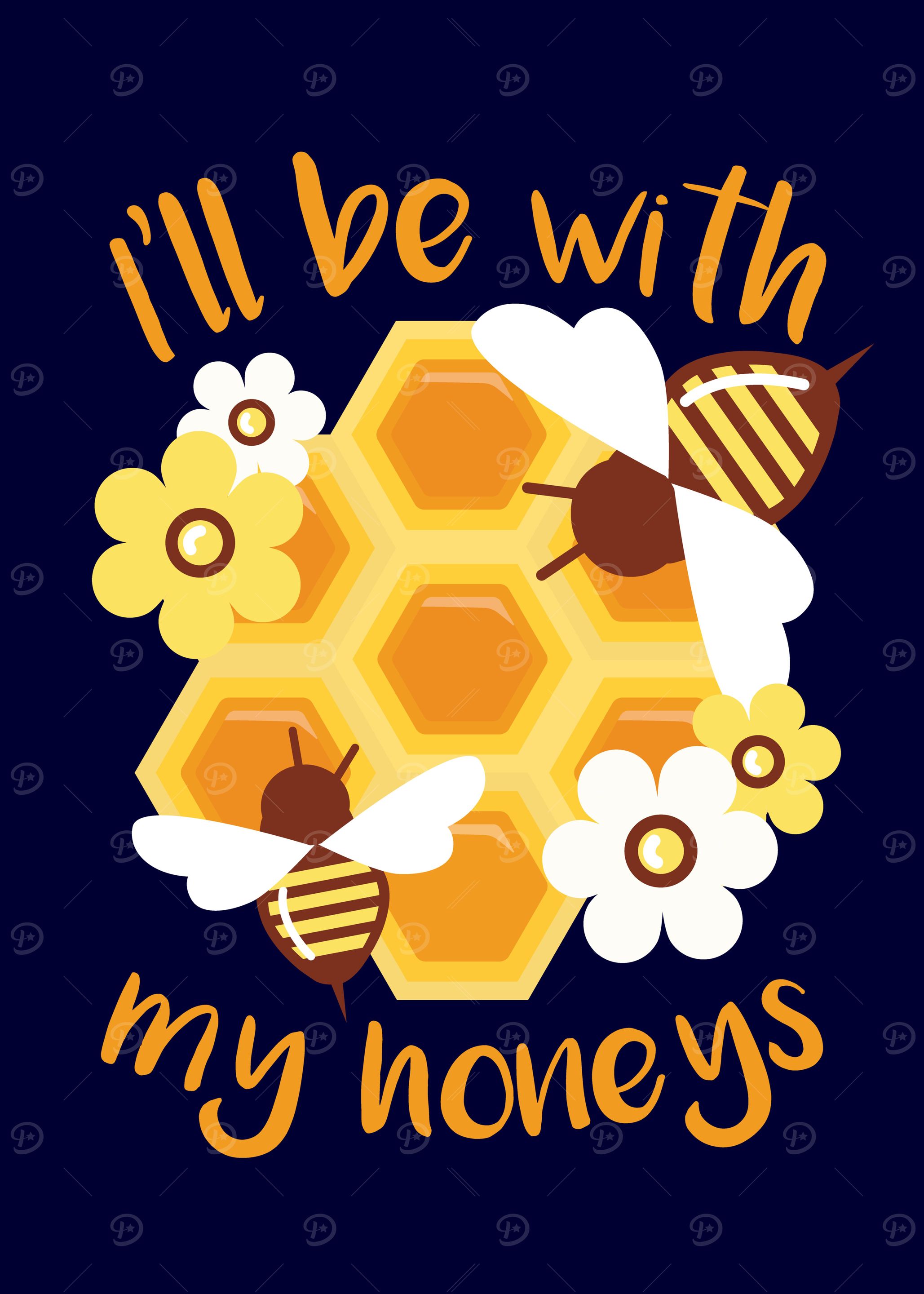 With my honeys Beekeeping