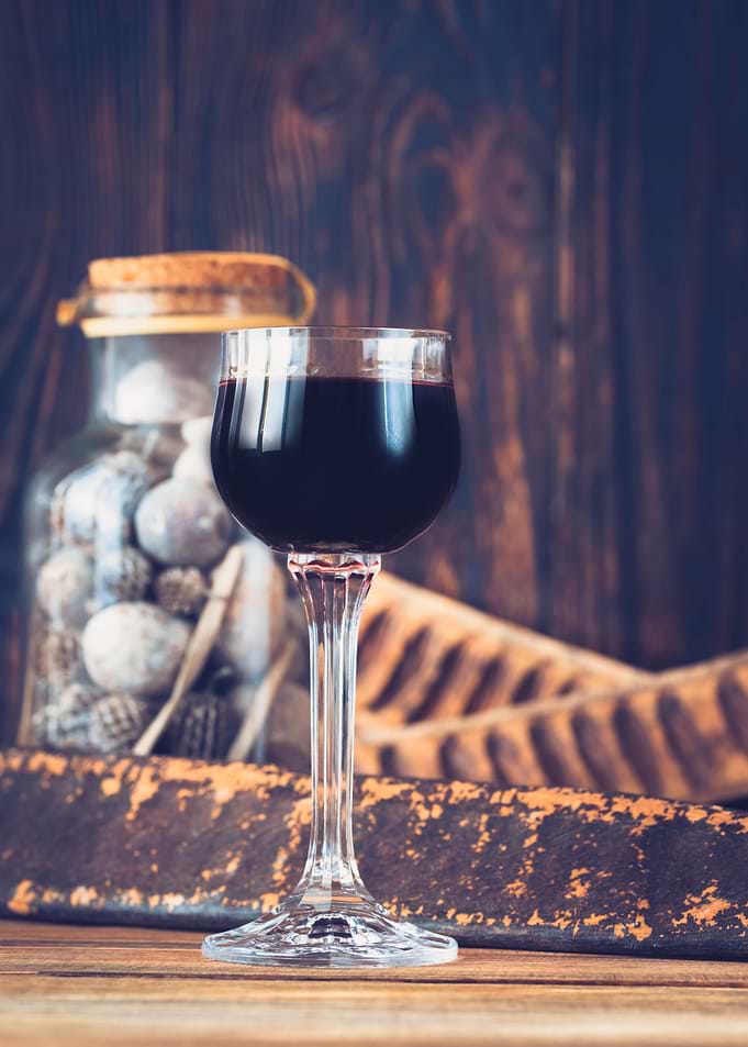 Glass of Angostura Aromati