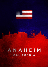Anaheim California Skyline