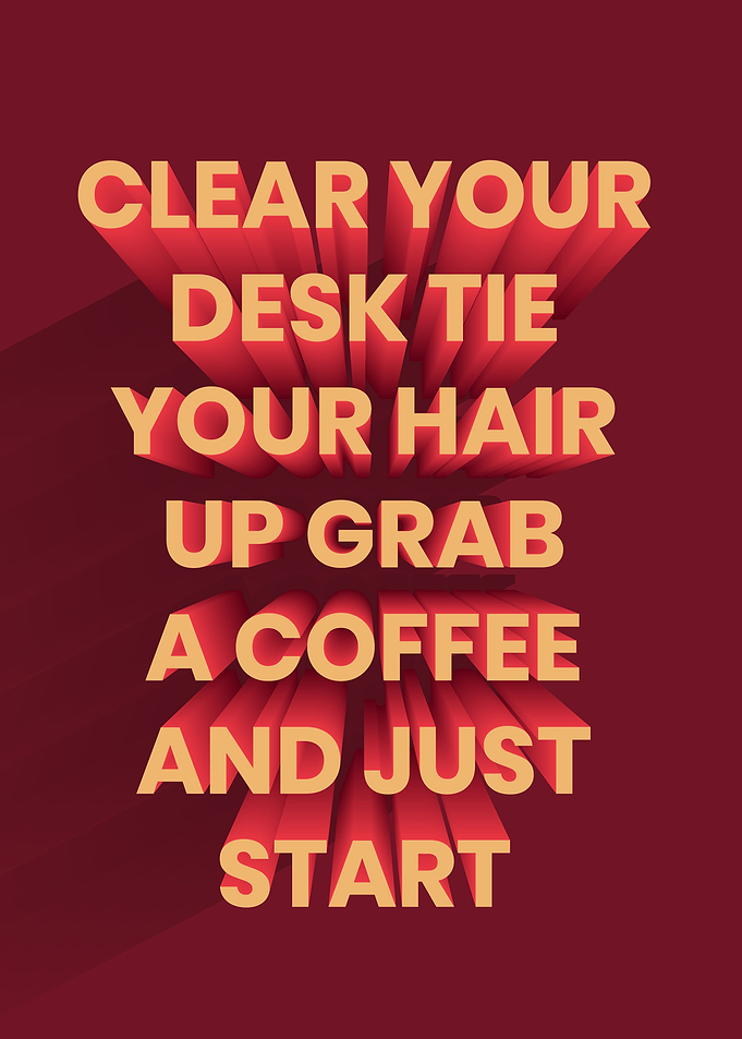 3D Motivation Quote