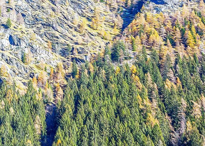 Alps in autumn