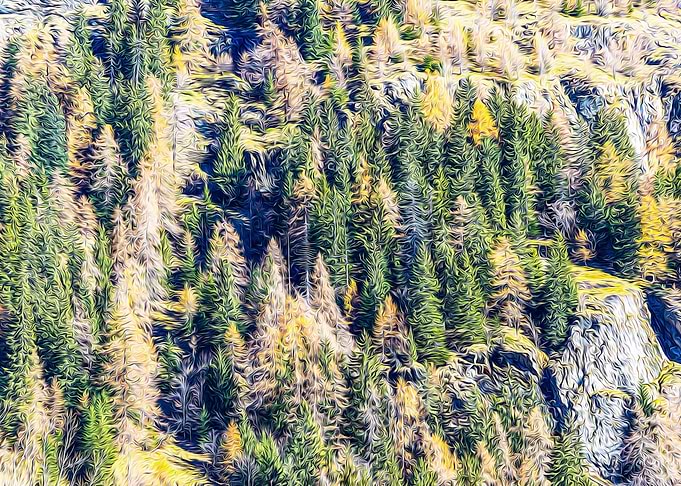 Alps in autumn