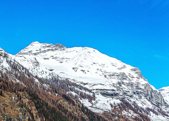 Alps in autumn