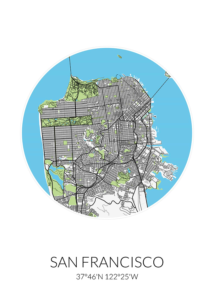 San Francisco City Map