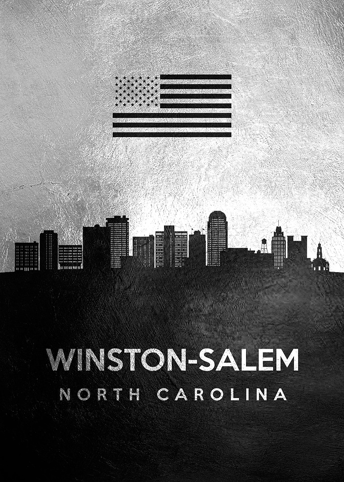 Winston Salem NC Skyline