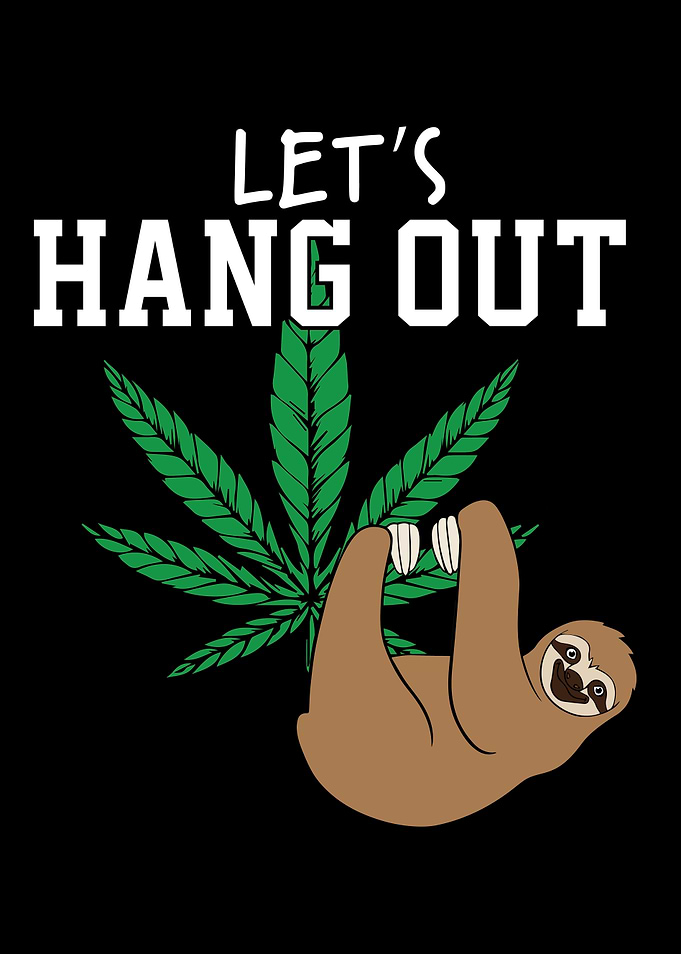 Sloths Kiffende Sloth